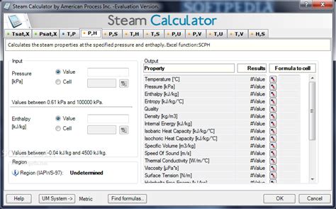 Steam Calculator .